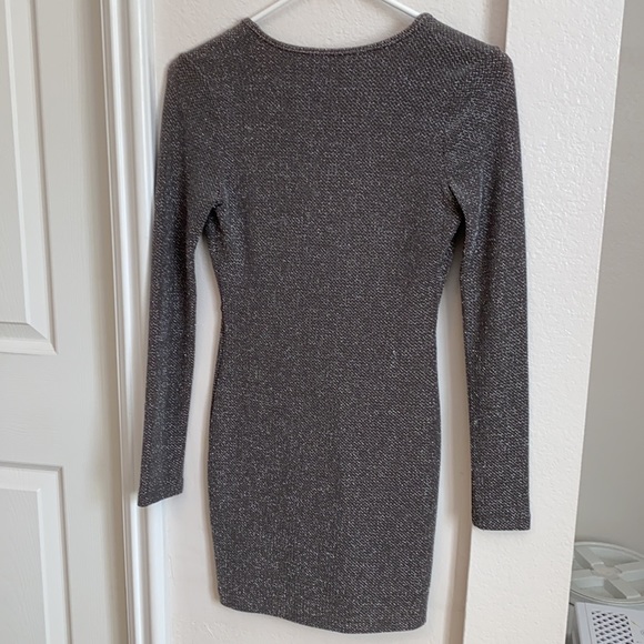 Nasty Gal metallic mini dress - Picture 2 of 3